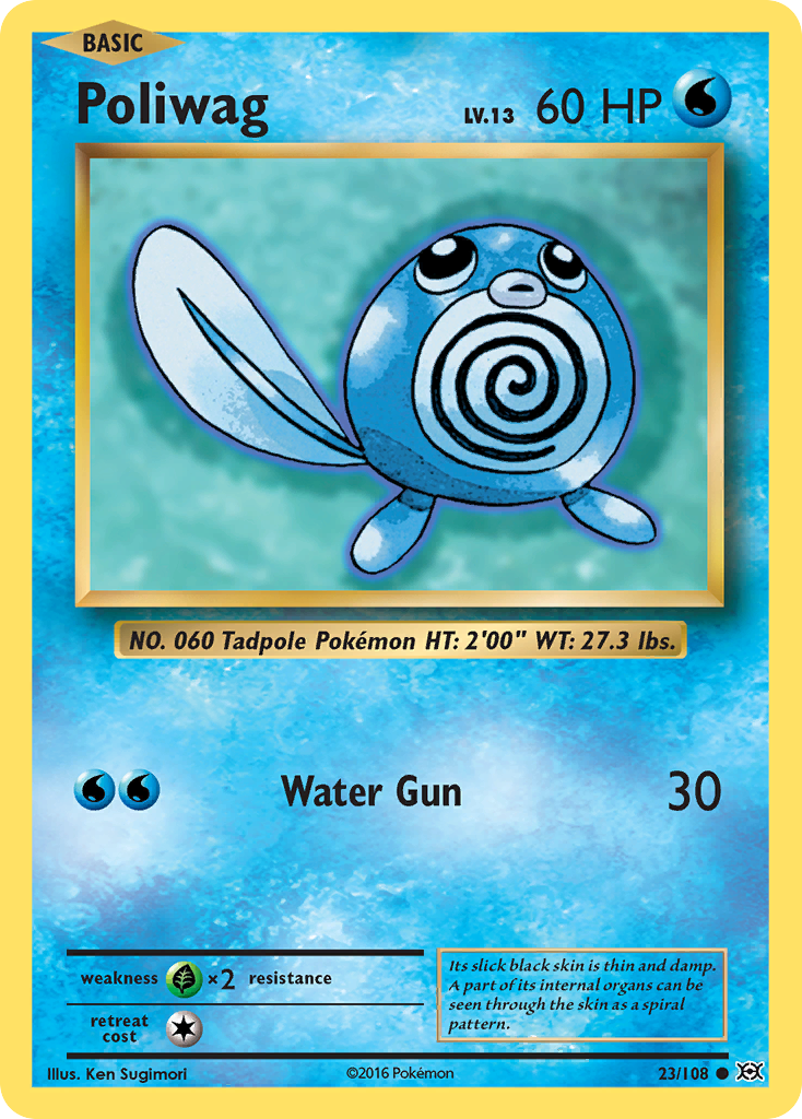 Poliwag (23/108) [XY: Evolutions] | All Aboard Games