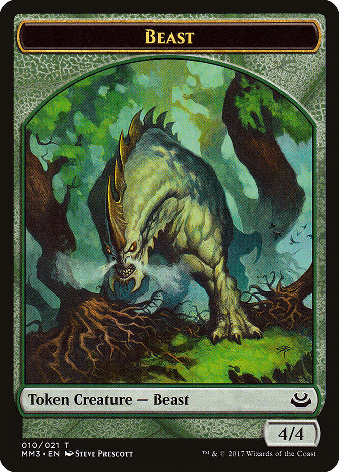 Beast (010/021) [Modern Masters 2017 Tokens] | All Aboard Games