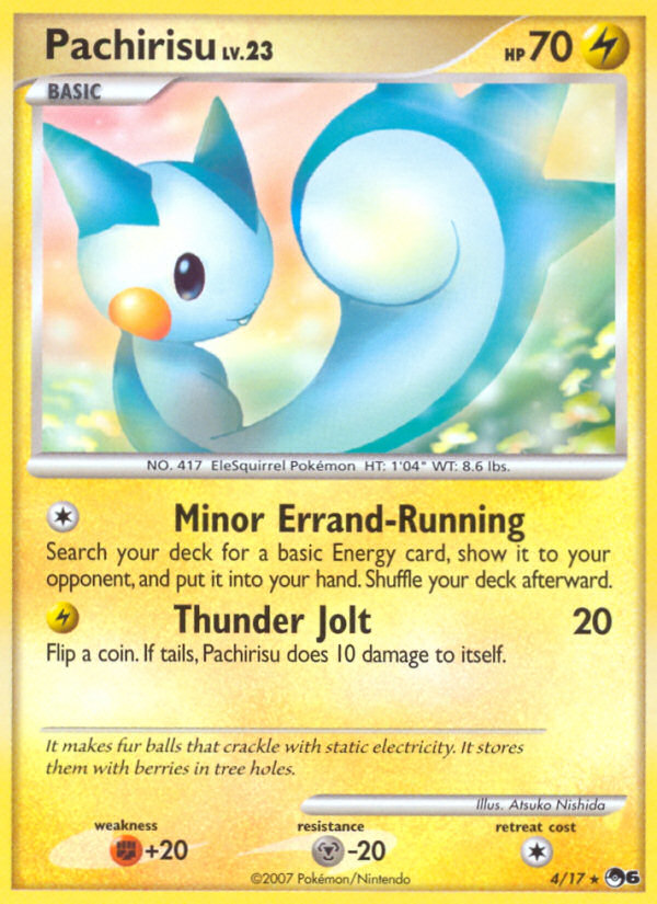 Pachirisu (4/17) [POP Series 6] | All Aboard Games