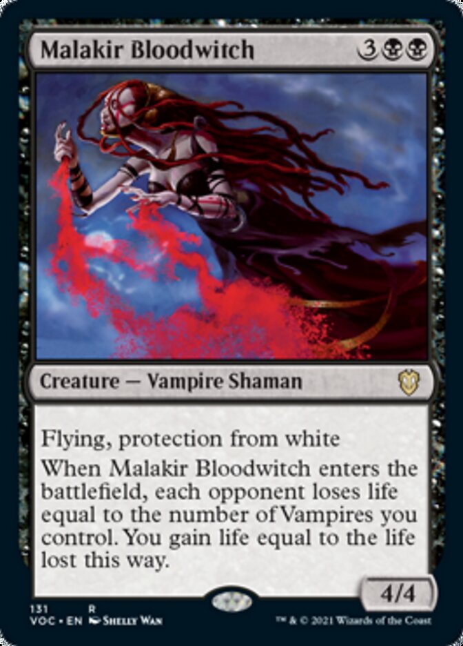 Malakir Bloodwitch [Innistrad: Crimson Vow Commander] | All Aboard Games