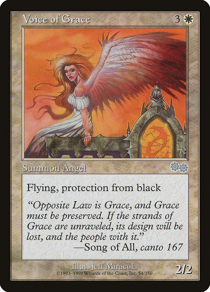 Voice of Grace [Urza's Saga] | All Aboard Games