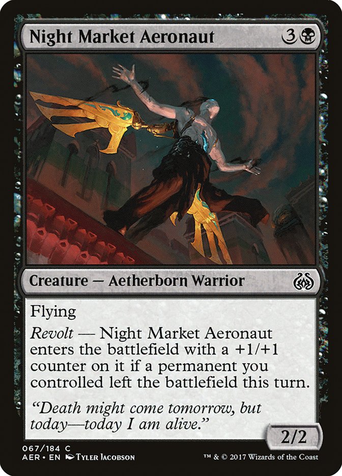 Night Market Aeronaut [Aether Revolt] | All Aboard Games