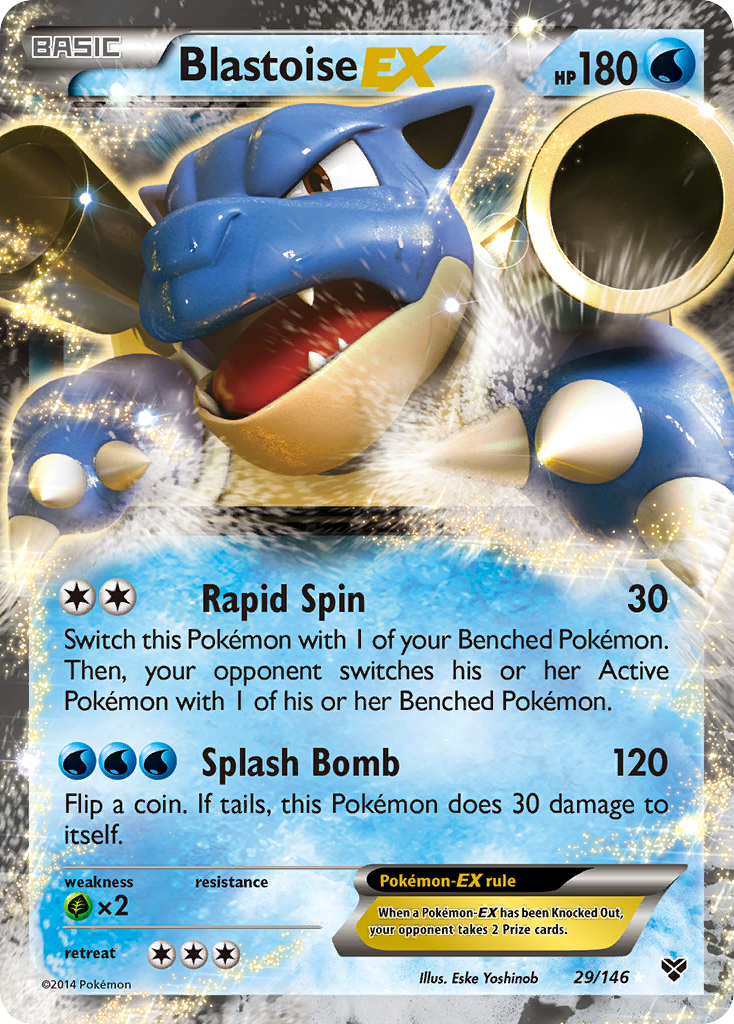 Blastoise EX (29/146) [XY: Base Set] | All Aboard Games