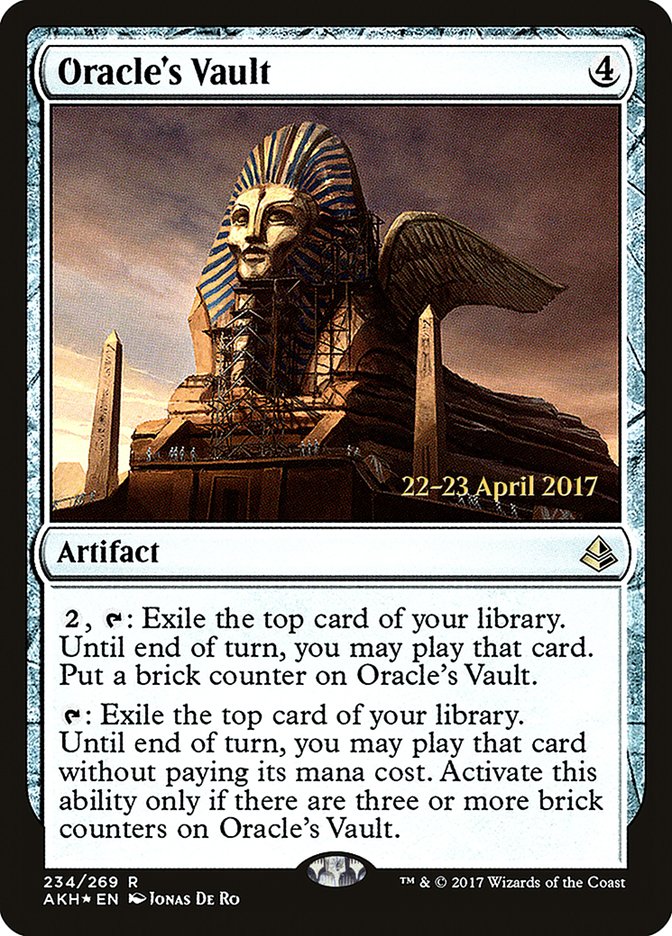 Oracle's Vault  [Amonkhet Prerelease Promos] | All Aboard Games