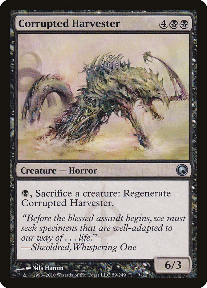 Corrupted Harvester [Scars of Mirrodin] | All Aboard Games