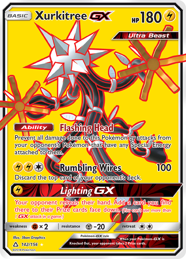 Xurkitree GX (142/156) [Sun & Moon: Ultra Prism] | All Aboard Games