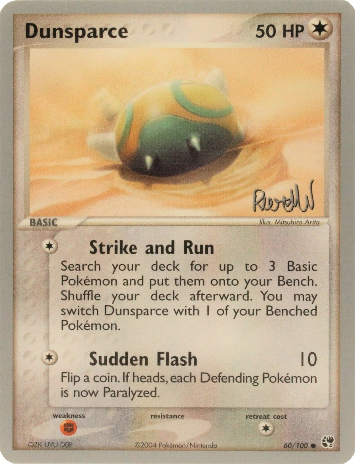 Dunsparce (60/100) (Rocky Beach - Reed Weichler) [World Championships 2004] | All Aboard Games
