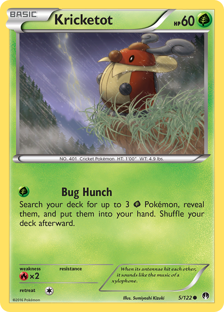 Kricketot (5/122) [XY: BREAKpoint] | All Aboard Games