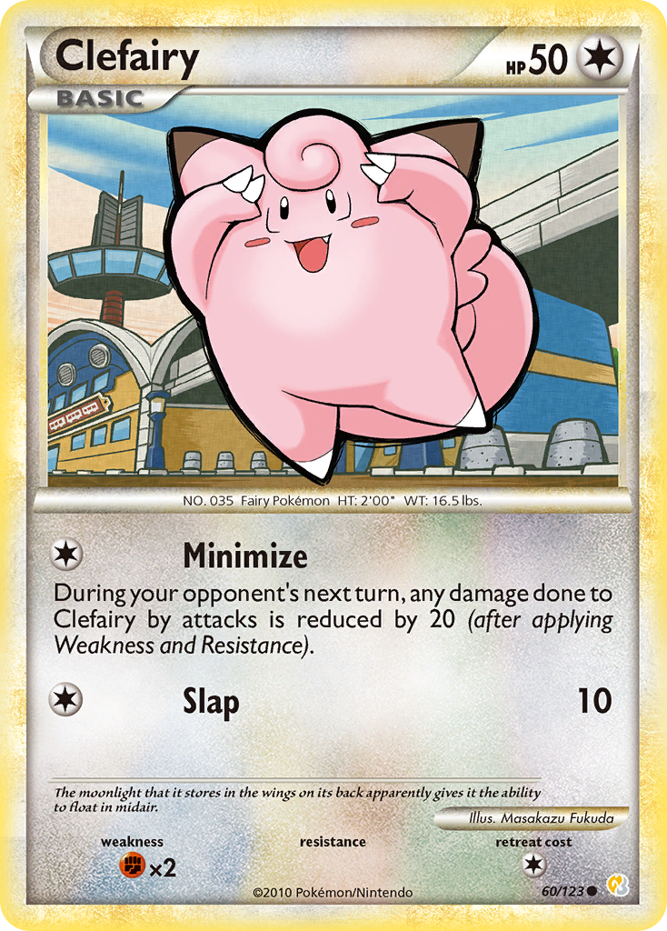 Clefairy (60/123) [HeartGold & SoulSilver: Base Set] | All Aboard Games