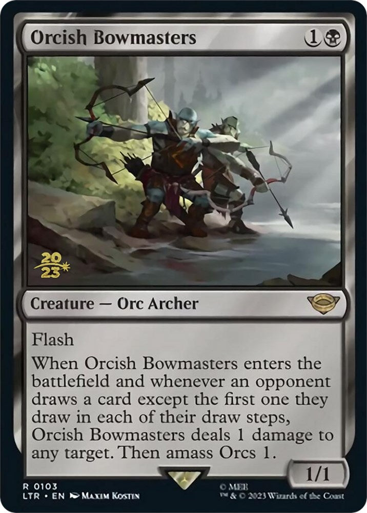 Orcish Bowmasters [The Lord of the Rings: Tales of Middle-Earth Prerelease Promos] | All Aboard Games