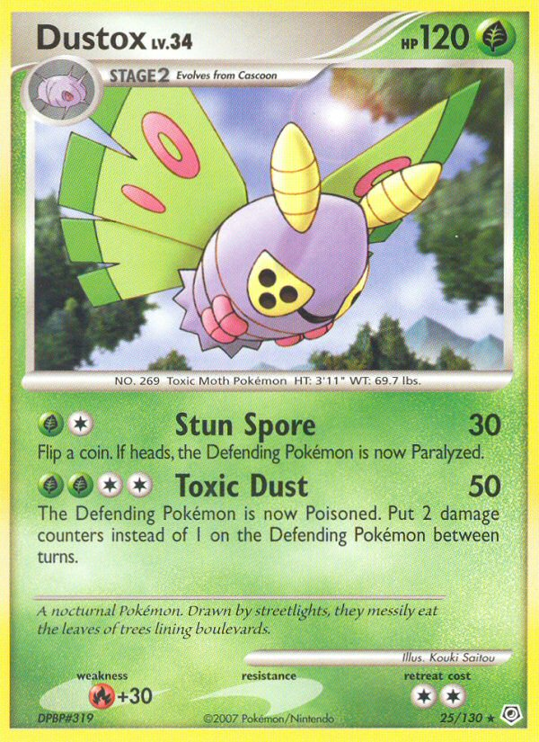 Dustox (25/130) [Diamond & Pearl: Base Set] | All Aboard Games