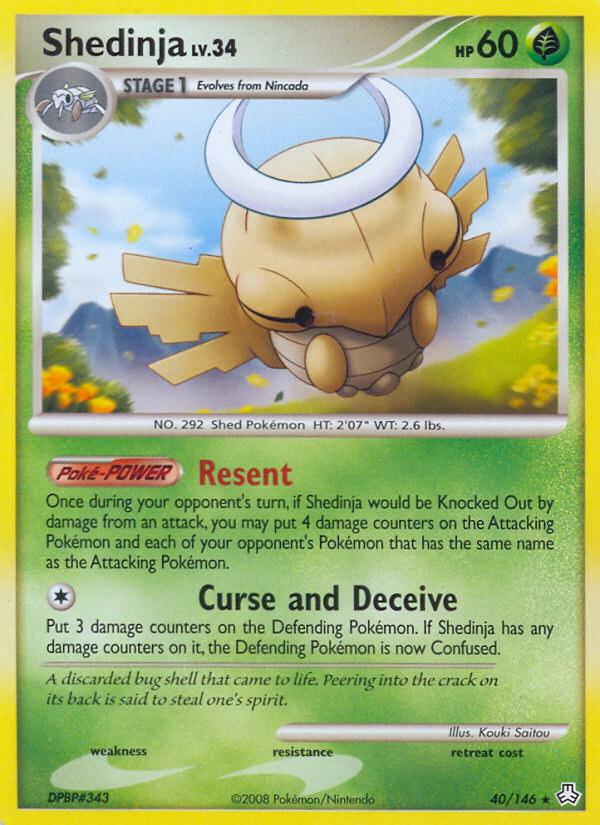 Shedinja (40/146) [Diamond & Pearl: Legends Awakened] | All Aboard Games