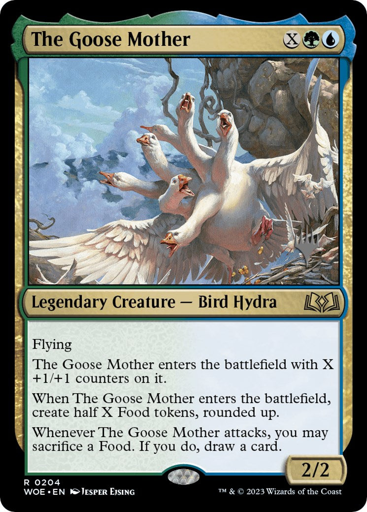 The Goose Mother (Promo Pack) [Wilds of Eldraine Promos] | All Aboard Games