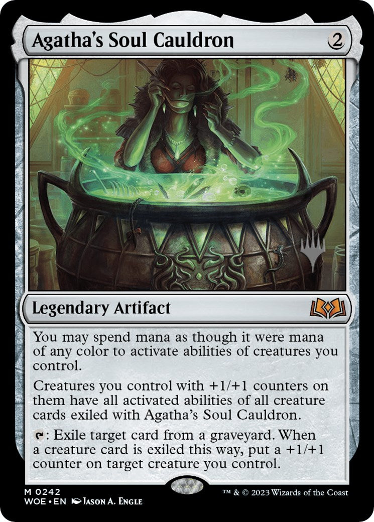 Agatha's Soul Cauldron (Promo Pack) [Wilds of Eldraine Promos] | All Aboard Games