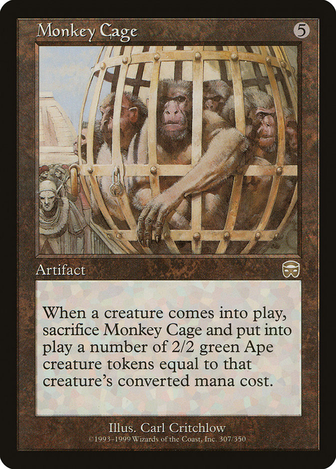 Monkey Cage [Mercadian Masques] | All Aboard Games