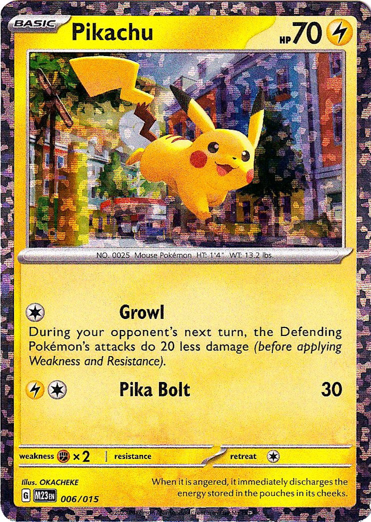 Pikachu (006/015) [McDonald's Promos: 2023 Collection] | All Aboard Games