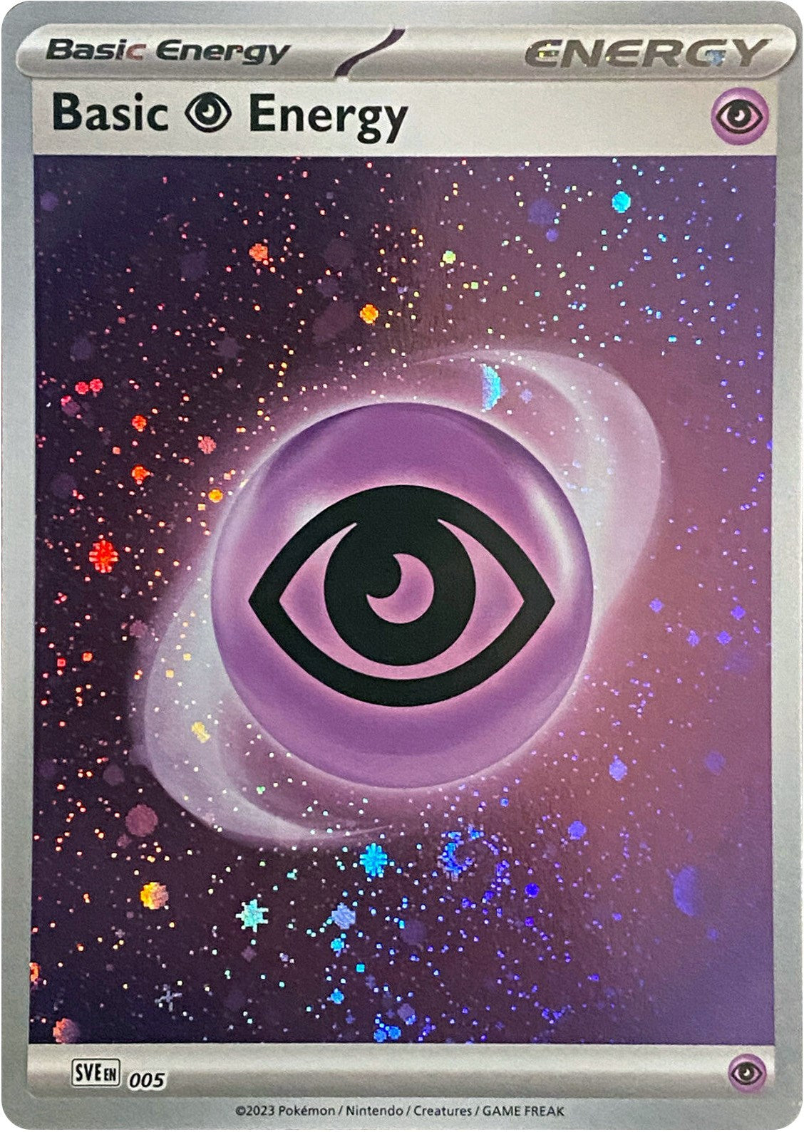 Basic Psychic Energy (005) (Cosmos Holo) [Scarlet & Violet: Base Set] | All Aboard Games