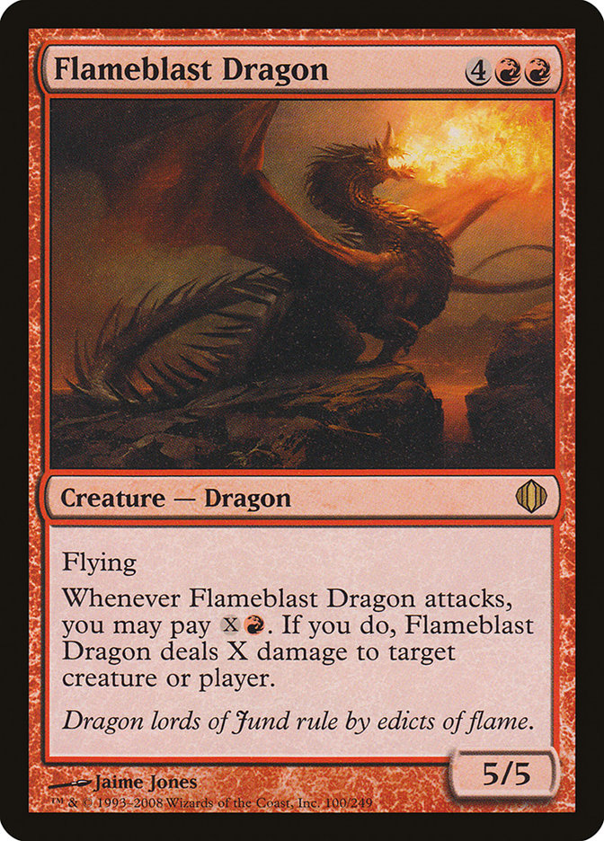 Flameblast Dragon [Shards of Alara] | All Aboard Games