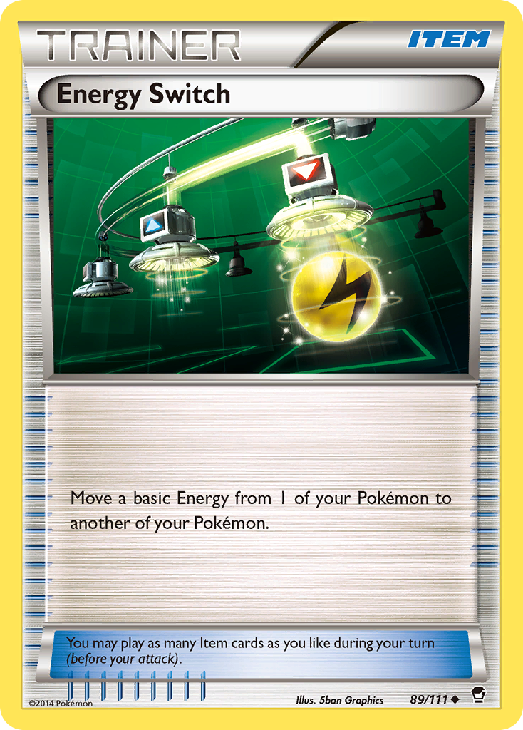 Energy Switch (89/111) [XY: Furious Fists] | All Aboard Games