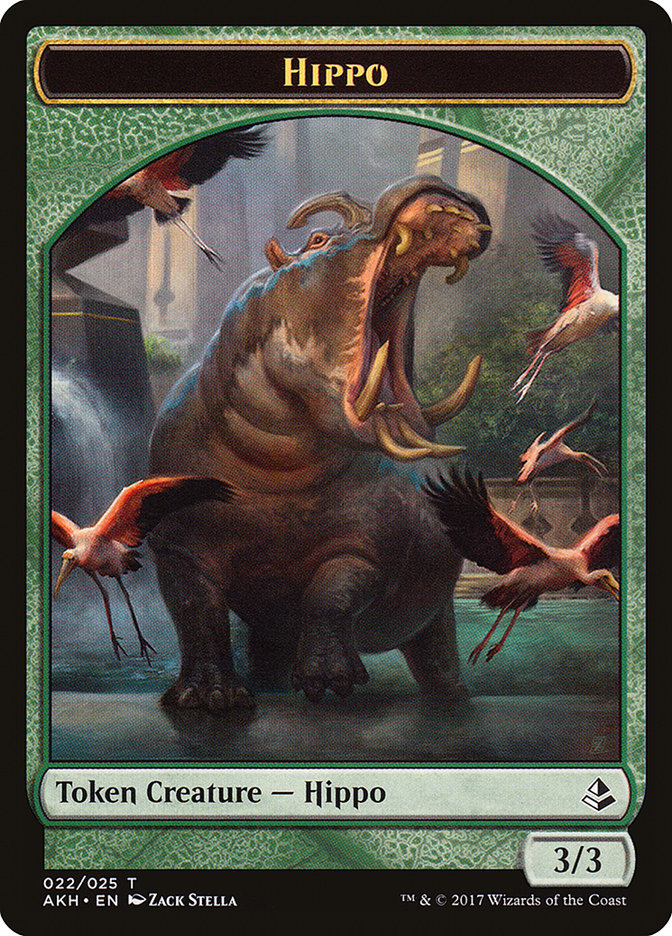 Hippo [Amonkhet Tokens] | All Aboard Games
