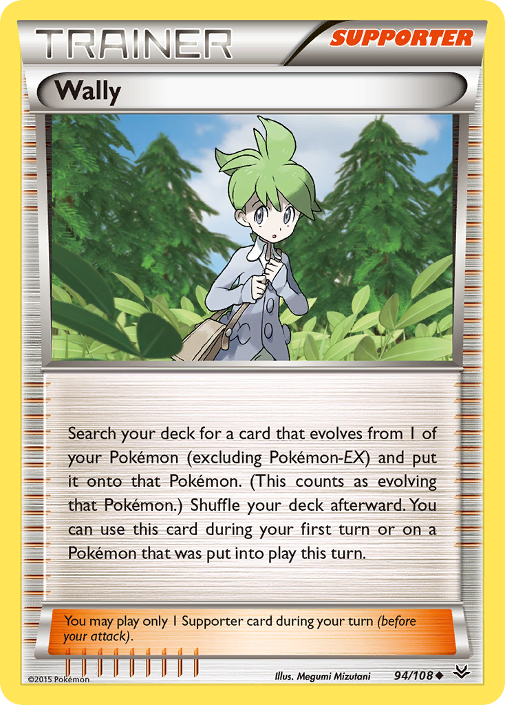 Wally (94/108) [XY: Roaring Skies] | All Aboard Games