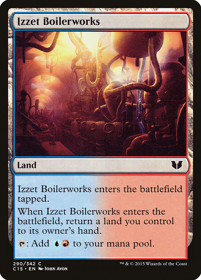 Izzet Boilerworks [Commander 2015] | All Aboard Games
