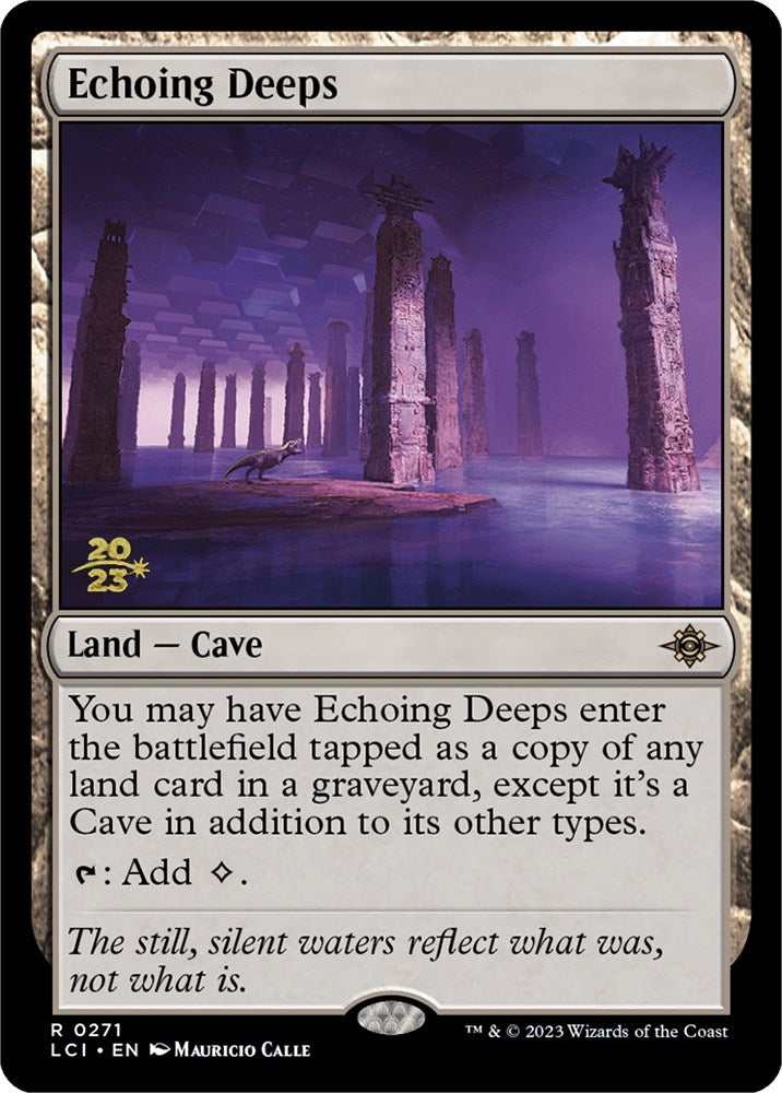 Echoing Deeps [The Lost Caverns of Ixalan Prerelease Cards] | All Aboard Games