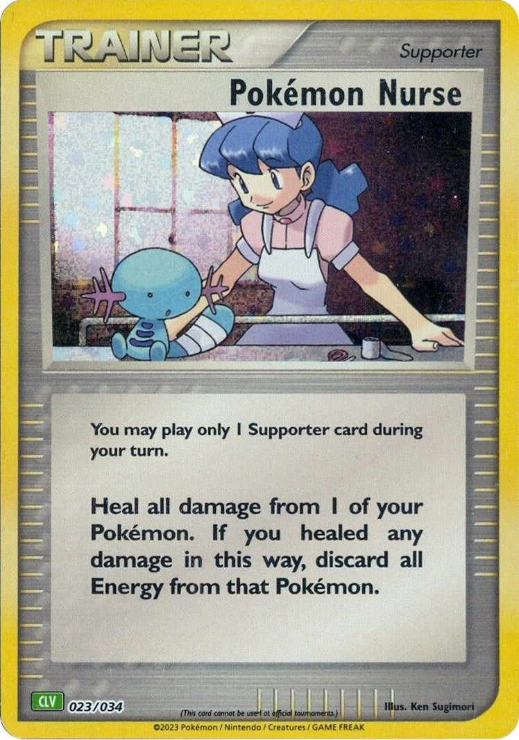 Pokemon Nurse (023/034) [Trading Card Game Classic] | All Aboard Games