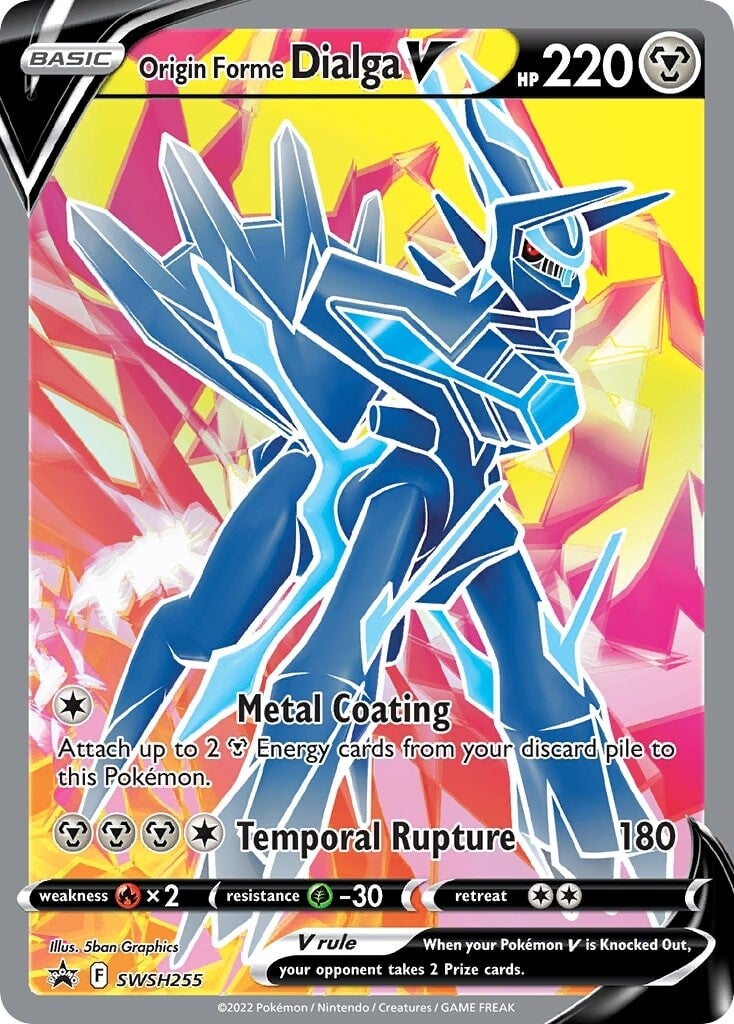 Origin Forme Dialga V (SWSH255) [Sword & Shield: Black Star Promos] | All Aboard Games