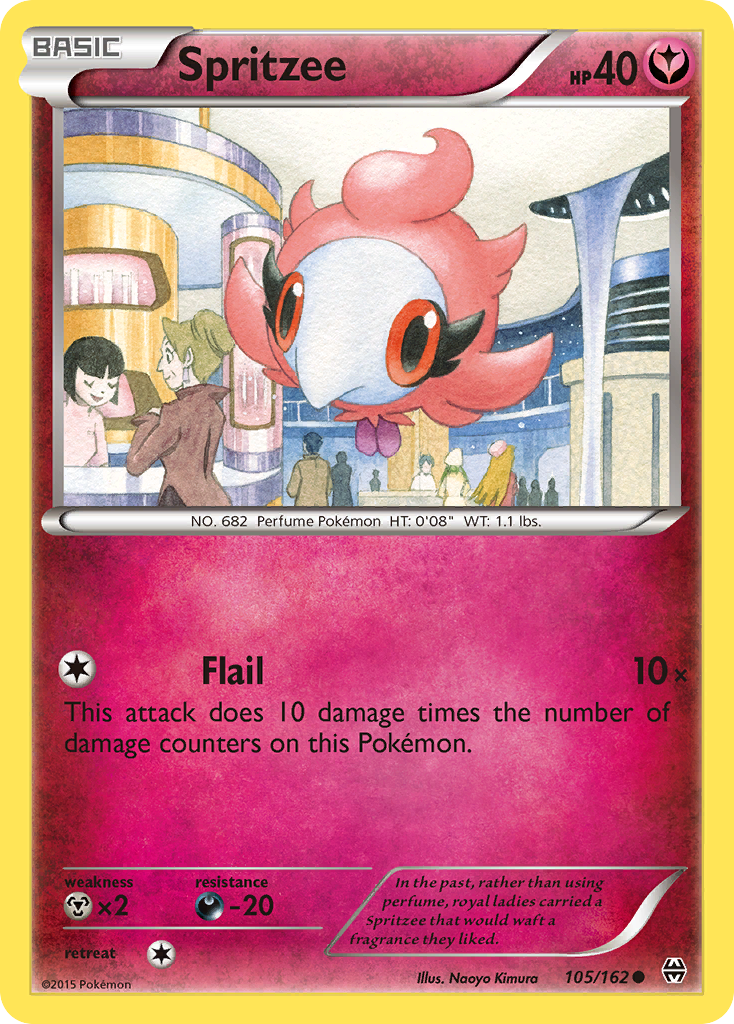 Spritzee (105/162) [XY: BREAKthrough] | All Aboard Games