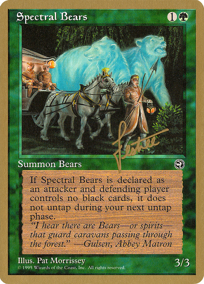 Spectral Bears (Bertrand Lestree) [Pro Tour Collector Set] | All Aboard Games