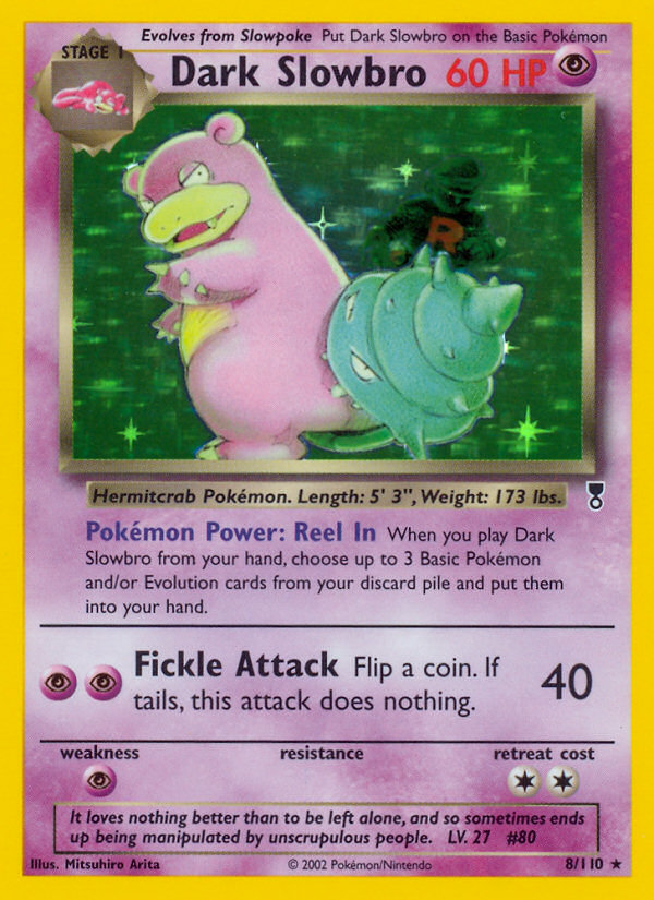 Dark Slowbro (8/110) [Legendary Collection] | All Aboard Games