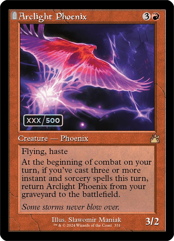 Arclight Phoenix (Retro) (Serialized) [Ravnica Remastered] | All Aboard Games