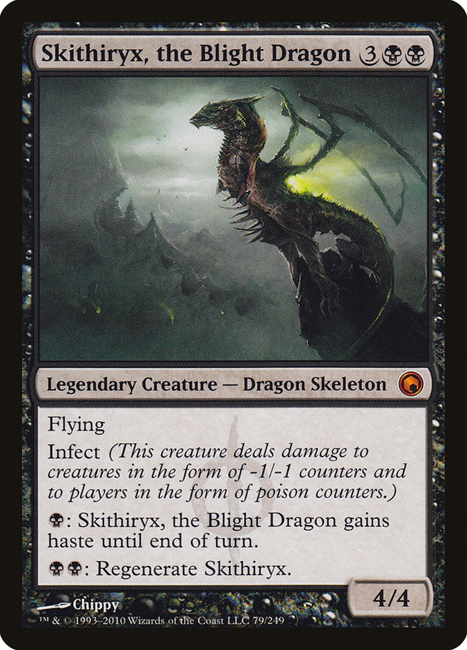 Skithiryx, the Blight Dragon [Scars of Mirrodin] | All Aboard Games