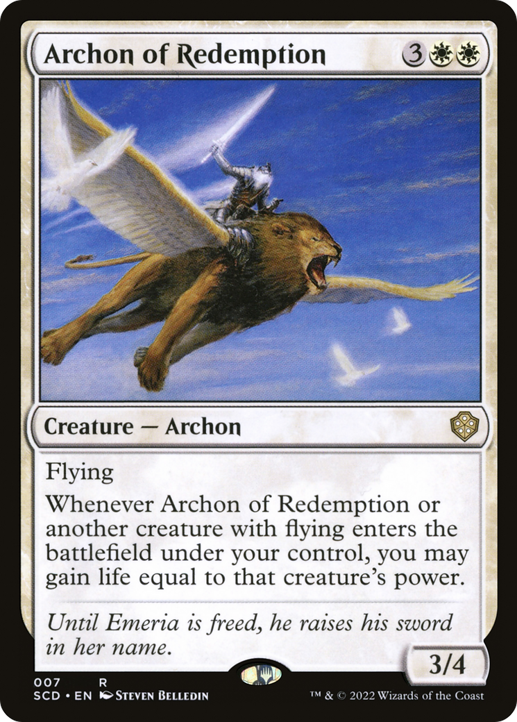 Archon of Redemption [Starter Commander Decks] | All Aboard Games