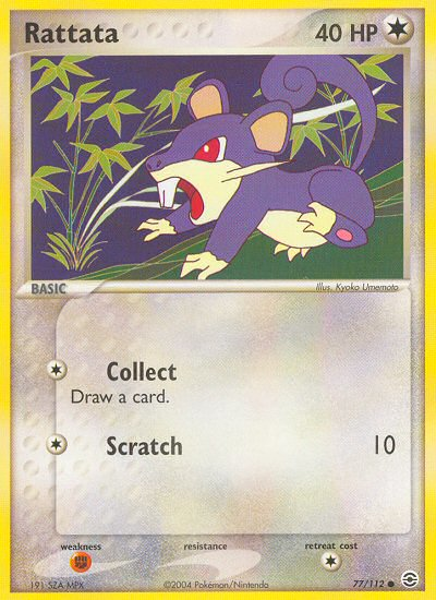 Rattata (77/112) [EX: FireRed & LeafGreen] | All Aboard Games