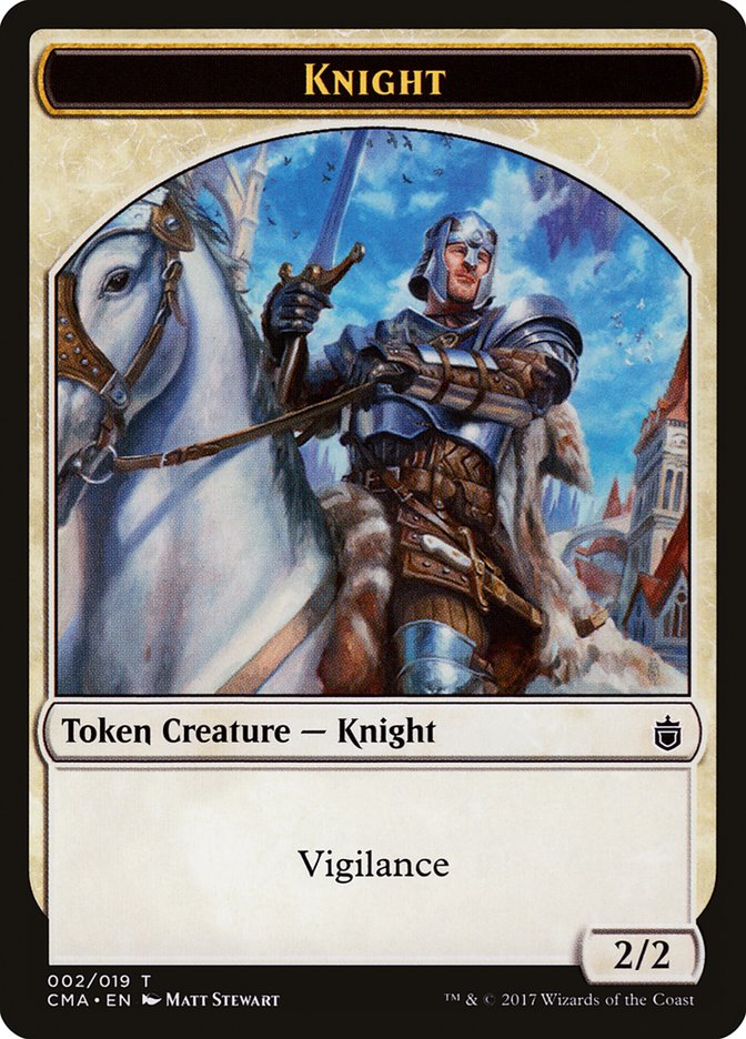 Knight [Commander Anthology Tokens] | All Aboard Games