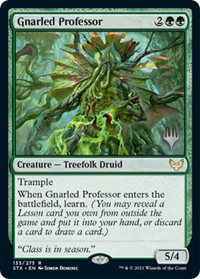 Gnarled Professor (Promo Pack) [Strixhaven: School of Mages Promos] | All Aboard Games