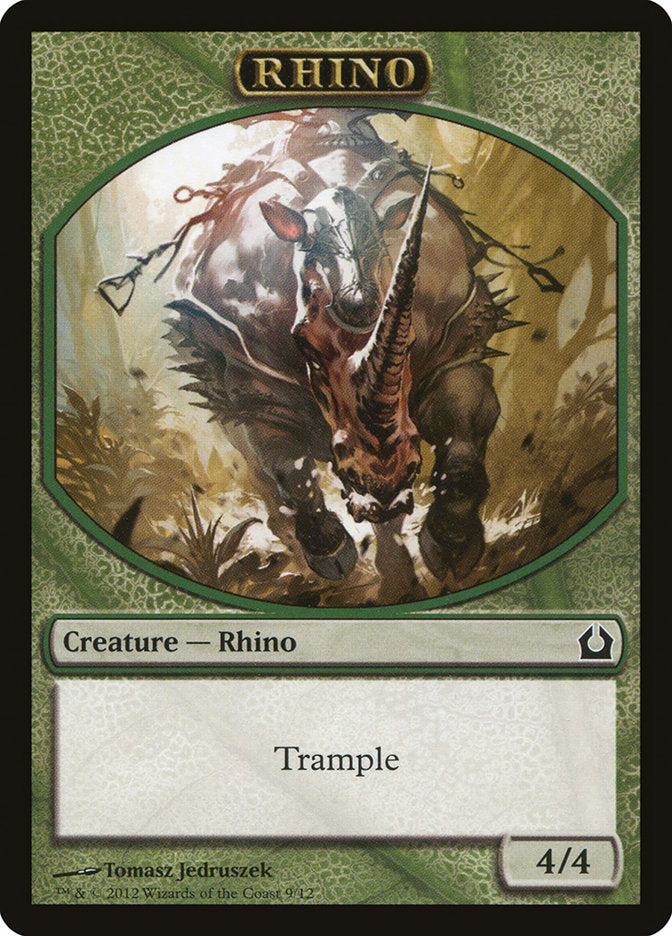 Rhino [Return to Ravnica Tokens] | All Aboard Games