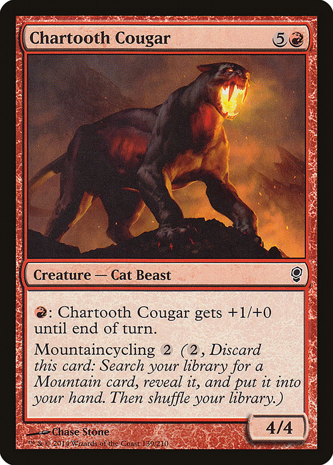 Chartooth Cougar [Conspiracy] | All Aboard Games