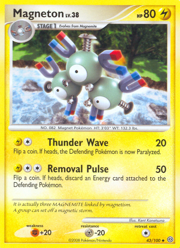 Magneton (43/100) [Diamond & Pearl: Stormfront] | All Aboard Games