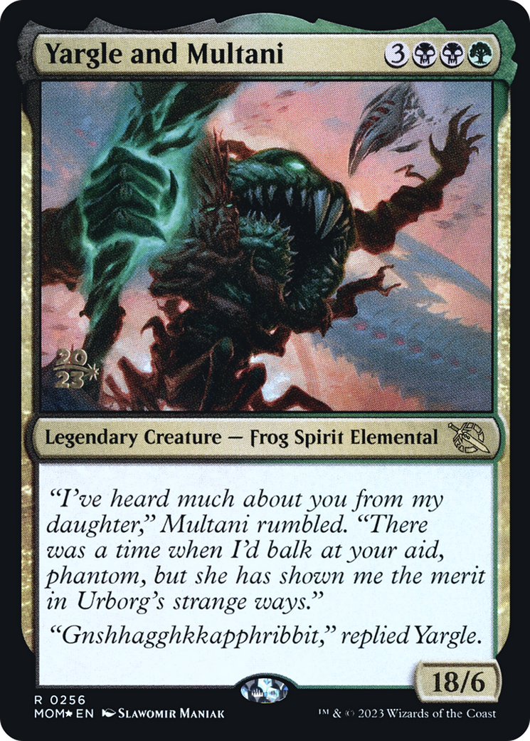 Yargle and Multani [March of the Machine Prerelease Promos] | All Aboard Games