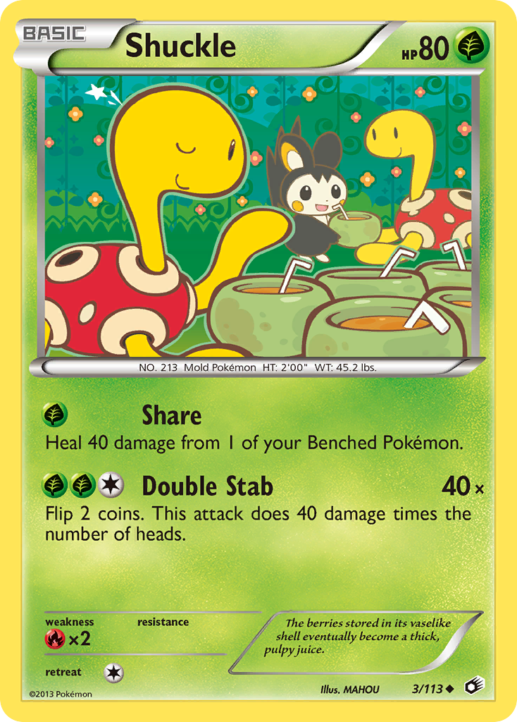 Shuckle (3/113) [Black & White: Legendary Treasures] | All Aboard Games