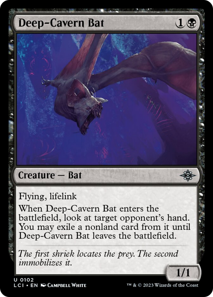 Deep-Cavern Bat [The Lost Caverns of Ixalan] | All Aboard Games