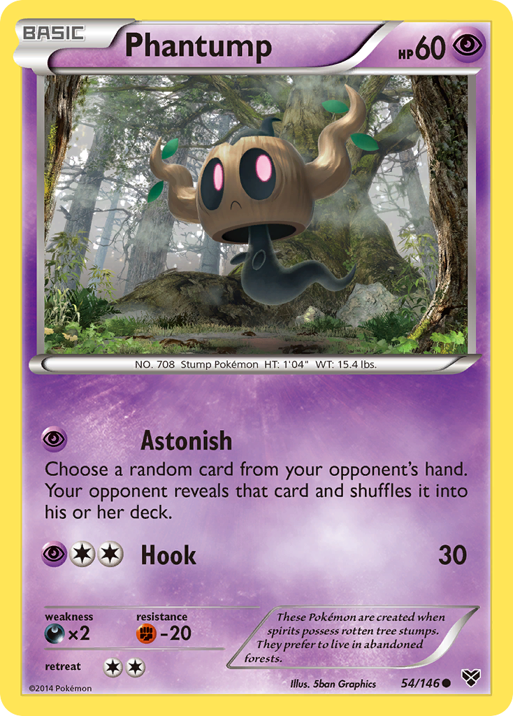 Phantump (54/146) [XY: Base Set] | All Aboard Games