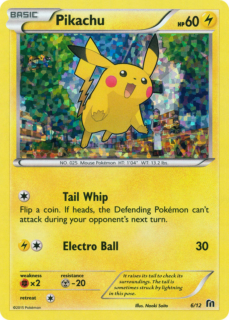 Pikachu (6/12) [McDonald's Promos: 2015 Collection] | All Aboard Games