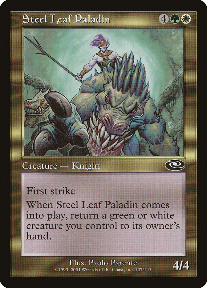 Steel Leaf Paladin [Planeshift] | All Aboard Games