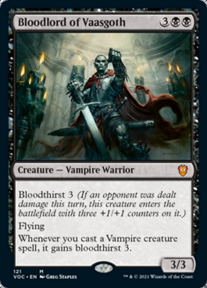 Bloodlord of Vaasgoth [Innistrad: Crimson Vow Commander] | All Aboard Games