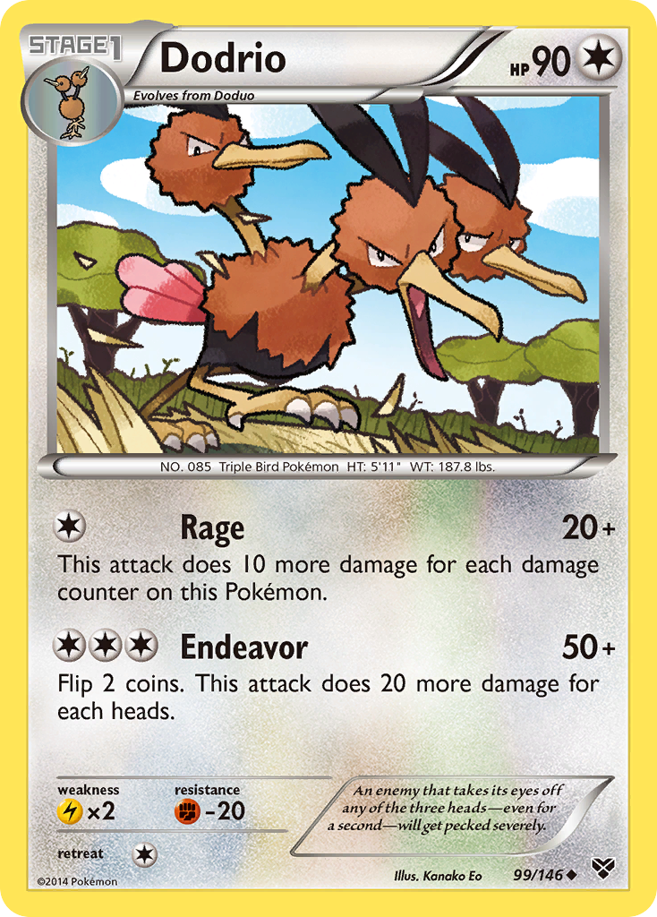 Dodrio (99/146) [XY: Base Set] | All Aboard Games