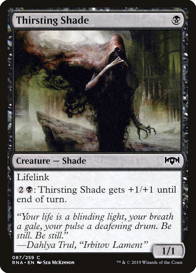 Thirsting Shade [Ravnica Allegiance] | All Aboard Games